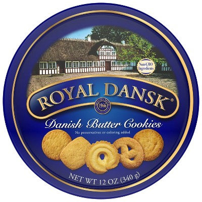 Royal Dansk Danish Butter Holiday Cookies - 12oz