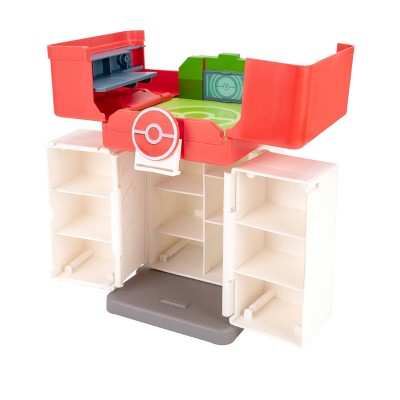 Pokemon Play 'N' Display Case with Pikachu & Sprigatito Action Figure