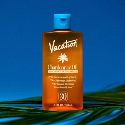 Vacation Chardonnay Oil Sunscreen - SPF 30 - 1oz