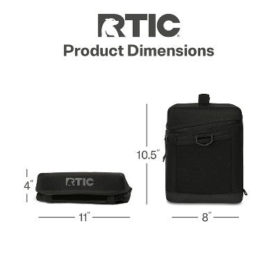 RTIC Outdoors 15 Cans/ 13.3qt Everyday Cooler - Black