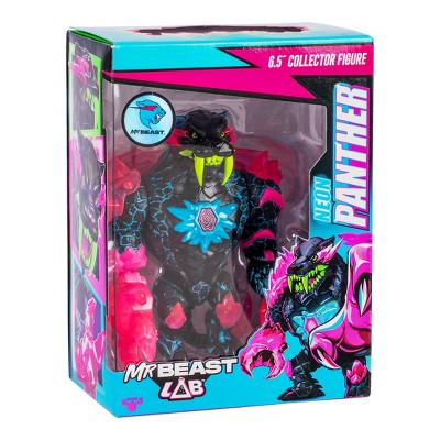MrBeast Lab Neon Panther Collector Figure