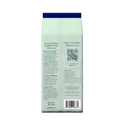 Biom Plastic Free Plant Based Disinfecting Wipes - Alpine Mint - 60ct