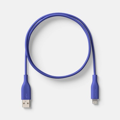 6' A+L Silicone Cable - heyday Future Dusk: USB, Apple Lightning Connector