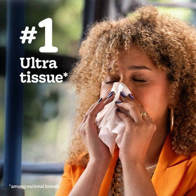 Kleenex Ultra Soft 3-Ply Fall Pack Facial Tissue - 60ct/4pk