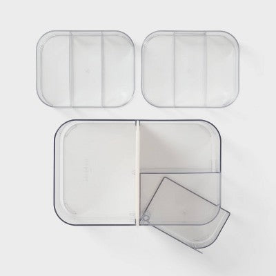 Cosmetic Vanity Makeup Caddy Off White - Brightroom