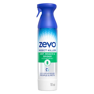 Zevo Ant Roach and Spider Crawling Insect Spray - 10 fl oz: Indoor Outdoor Use, Pesticide, Kills Pests