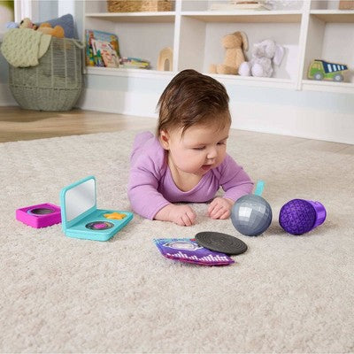 Fisher-Price Mini Me Moments DJ Gift Set, Baby Sensory Learning Toys for Play