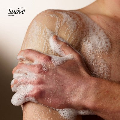 Suave Men's Sport Body Wash - 18 fl oz: Liquid, Basic Cleansing, Woodsy Bergamot, Whole Body Use