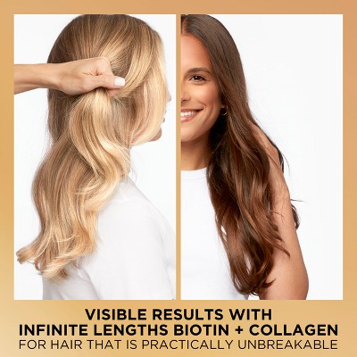 Pantene Pro-V Miracles Infinite Lengths Biotin + Collagen Shampoo Sulfate Free - 13.5 fl oz
