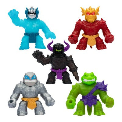 Goo Jit Zu Stretchy Black Knight Orbitox Stretch Strikers Rare Figure