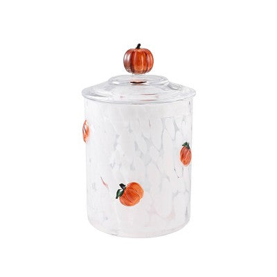 Cook With Color Pumpkin Halloween Icon Treat Gifting Jar