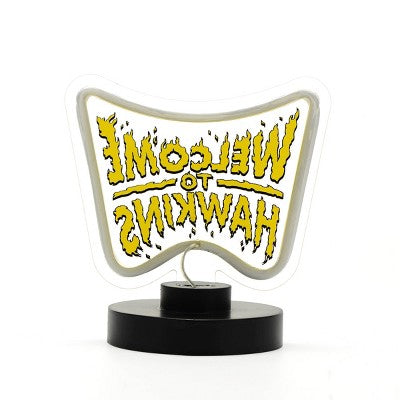 Stranger Things Welcome to Hawkins Neon Logo