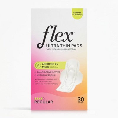 Flex Regular Ultra Thin Pads - 30ct
