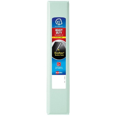 Avery 1.5" Heavy Duty View Ring Binder Soft Green