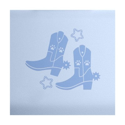 Stanley 3 Cup Stainless Steel Pet Bowl - Light Denim Western