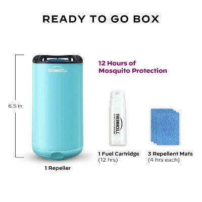 Patio Shield Mini Mosquito Repeller Glacial Blue - Thermacell