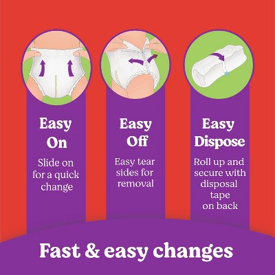 Huggies Little Movers HuggFit 360 Disposable Diapers - Size 5 - 56ct