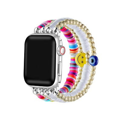 Posh Tech Bestie Beaded Band for Apple Watch