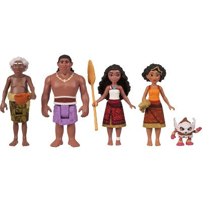 Disney Moana 2 Moana's Canoe Crew Playset with Small Dolls & Accessories