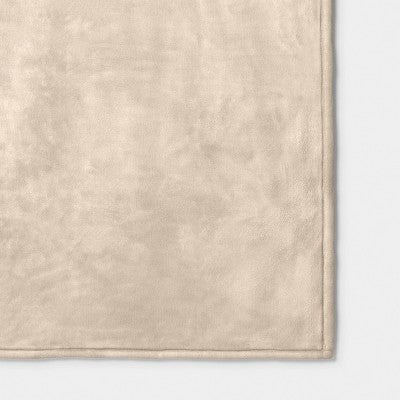 Oversized Primalush Throw Blanket Khaki - Threshold