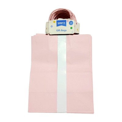 25ct Multipack Gift Bags Pink - Spritz