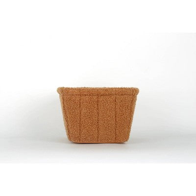 HLD Global Boucle Small Basket Tan