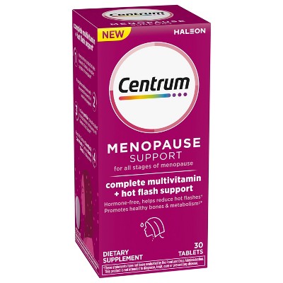 Centrum Menopause & Hot Flash Support Multivitamin - 30ct