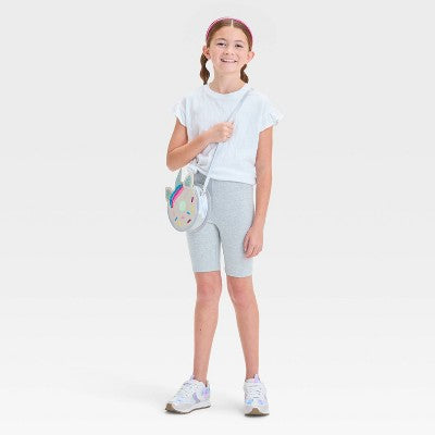Girls' Bike Shorts - Cat & Jack Gray M