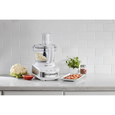 Cuisinart Core Custom 10-Cup Food Processor - White - FP-110: 2-Speed, Stainless Steel Blades, Pulse, Shredder, Chopper