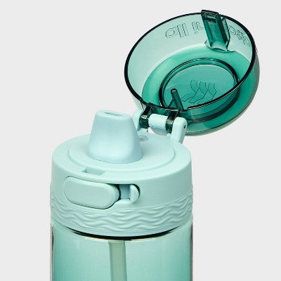24oz Tritan Hydration Water Bottle - Soft Green - All in Motion: Portable Plastic Drinkware