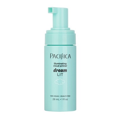 Pacifica Dream Lit Illuminating Cloud Primer - 1oz: Paraben-Free, Mineral Oil-Free, Phthalate-Free, Vegan