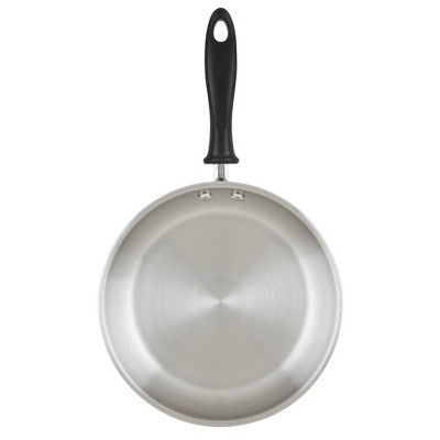 Farberware Reliance 2pc Stainless Steel Skillets: Dishwasher-Safe, Phenolic Handle, Induction Compatible