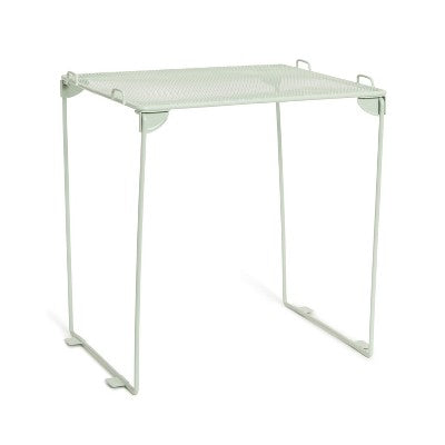 U Brands 12" Tall Mesh Locker Shelf Agave Sage Green