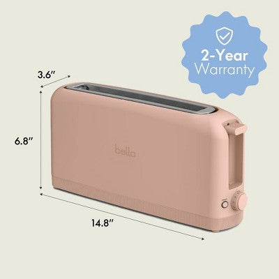 bella 2-Slice Slim Toaster Blossom