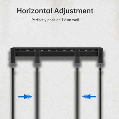 ErgoAV Large Fixed TV Mount 32"- 90"TVs