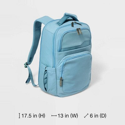 Signature Day Trip Backpack - Open Story Blue: Recycled Nylon, Water-Resistant