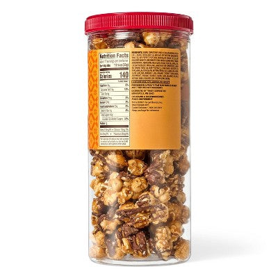 Christmas Dark Chocolate Caramel Cookie Caramel Corn Clusters Popcorn - 18oz - Favorite Day