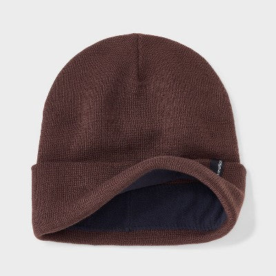 Knit Beanie Hat - All In Motion Brown