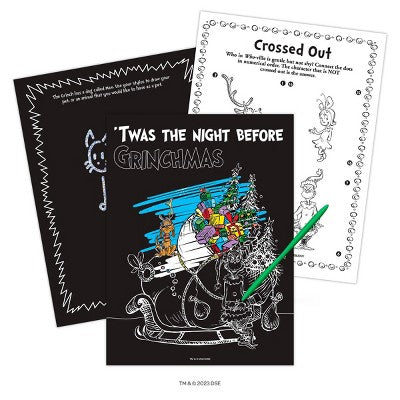 Bendon Licensed Scratch Art The Grinch