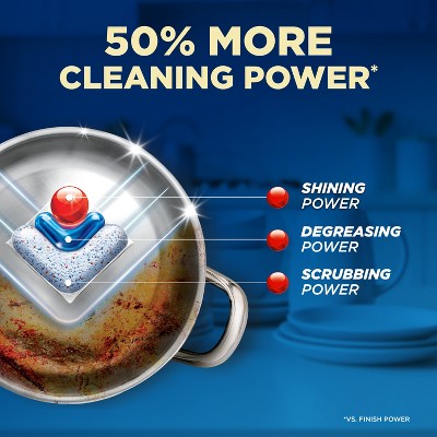 Finish Fresh Ultimate Quantum Dishwasher Detergent Tablets - 57ct