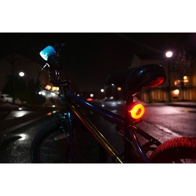 Brightz Ride LED - Star: ABS Bike Lights, Handlebar & Seat Post Mount, 11-Hour Battery