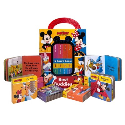 Mickey and Friends: Best Buddies My First Library 12 Book Set (Board Book)