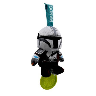 Star Wars The Mandalorian On-The-Go Toy: Sensory Development, Fine Motor Skills, Teether, Rattles, Hanging Loop