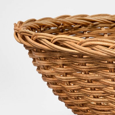 Braided Woven Rattan Bowl - Threshold designed with Studio McGee