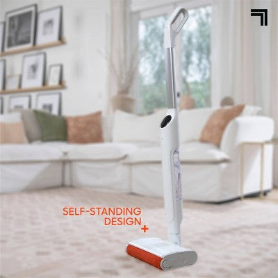 Sharper Image Combo Clean Sweep 02, Cordless Power Broom & Mop White (LOCAL PICKUP ONLY)