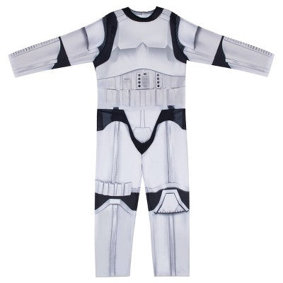 Kids' Star Wars Stormtrooper Halloween Costume Jumpsuit with Mask L