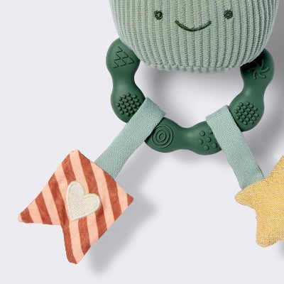 Handheld Plush Rattle Baby Toy - Cupcake - Cloud Island