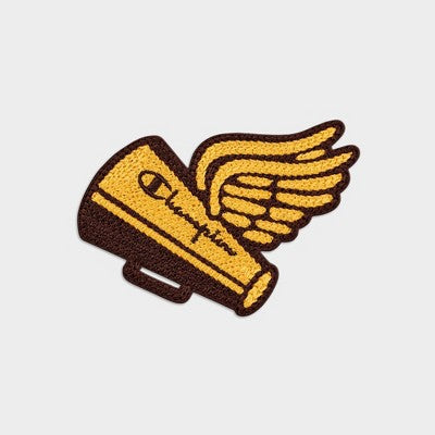 Champion Winged Megaphone Patch - Ruby Red