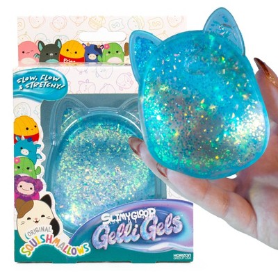 Original Squishmallows SLIMYGLOOP Blue Gelli Gels
