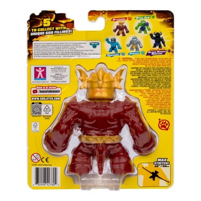 Goo Jit Zu Squishy Blazagon Stretch Strikers Figure